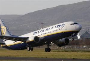 Ryanair on Take Off